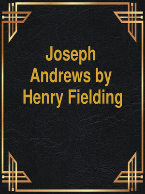 cover image of Joseph Andrews (Unabridged)